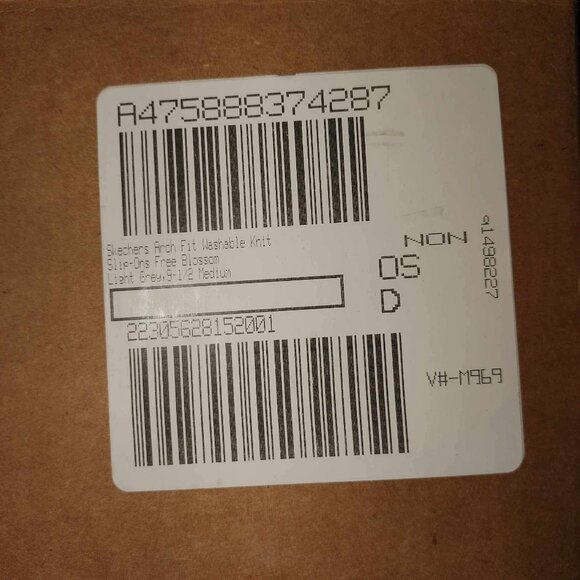 Arch Fit QVC Sketchers Women 9.5 Light Grey Stretchy Slip-on Athleisure Shoes - Picture 6 of 11